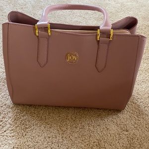 Joy Mangano Bag in Rose - Genuine Leather Purse
